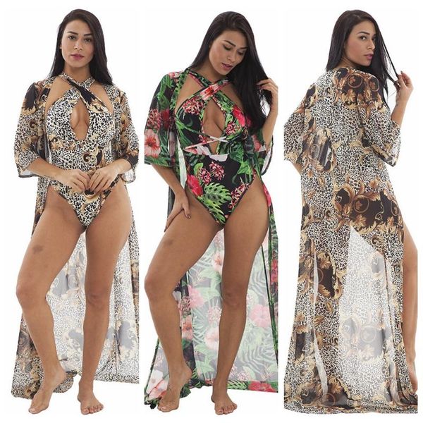 printed deep v neck one piece swimsuit+beach cover up set women swimwear bathing suit ups 2pcs/set women's, White;black
printed deep v neck one piece swimsuit+beach cover up set women swimwear bathing suit ups 2pcs/set women's, White;black