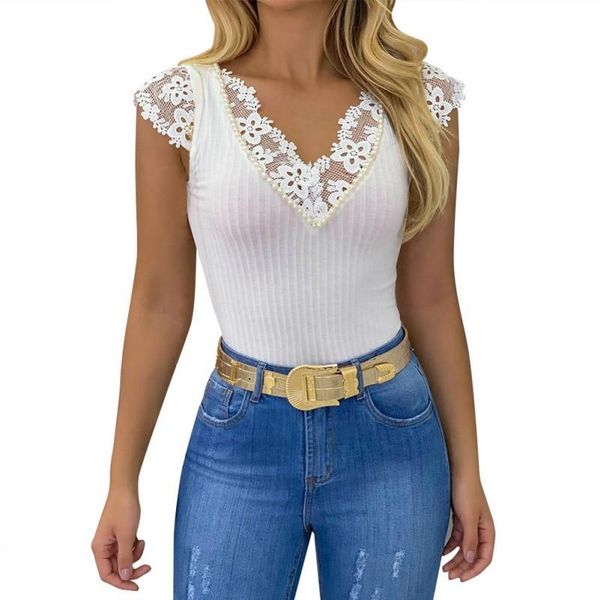women's t-shirt v-neck ladies 2021 summer pure color thinning lace hollow short sleeve round white versatile
women's t-shirt v-neck ladies 2021 summer pure color thinning lace hollow short sleeve round white versatile