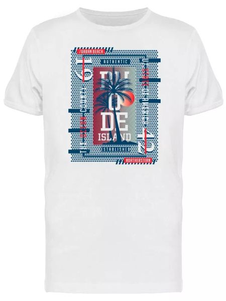 rhode island beach palms men's tee -image by shutterstock, White;black
rhode island beach palms men's tee -image by shutterstock, White;black