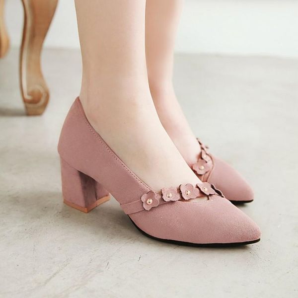dress shoes big size ladies high heels women woman pumpssweet flowers with rough in point fashion girl single, Black
dress shoes big size ladies high heels women woman pumpssweet flowers with rough in point fashion girl single, Black
