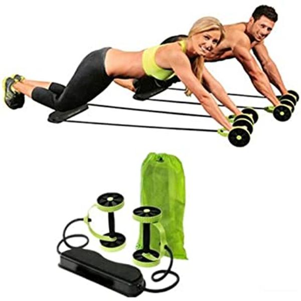 abdominal trainers roller exercise equipment ab wheel double with resistance bands waist slimming trainer home gym training
abdominal trainers roller exercise equipment ab wheel double with resistance bands waist slimming trainer home gym training