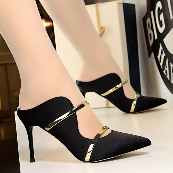 bigtree woman pumps 2021 pointed toe women heels stiletto female party fashion heeled shoes, Black
bigtree woman pumps 2021 pointed toe women heels stiletto female party fashion heeled shoes, Black