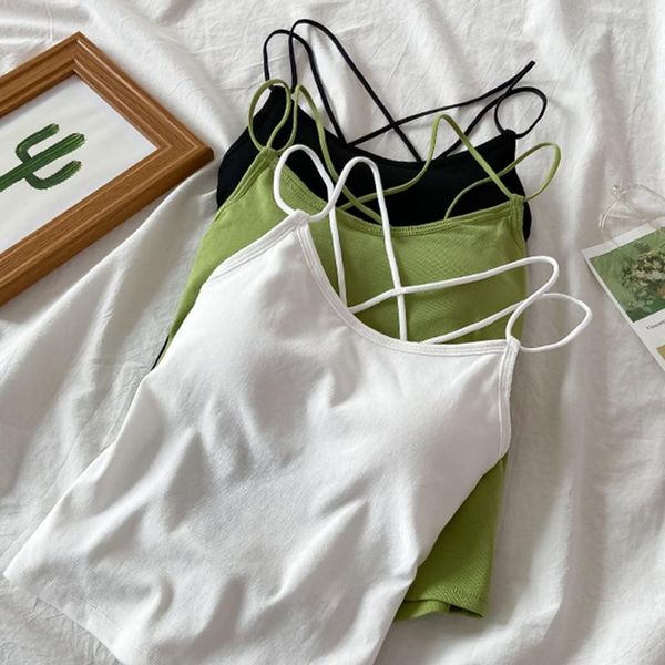 camisoles & tanks bandeau tube camisole women's inner summer underwear with chest pad back shaping base outdoor wear ins fashion, Black;white
camisoles & tanks bandeau tube camisole women's inner summer underwear with chest pad back shaping base outdoor wear ins fashion, Black;white