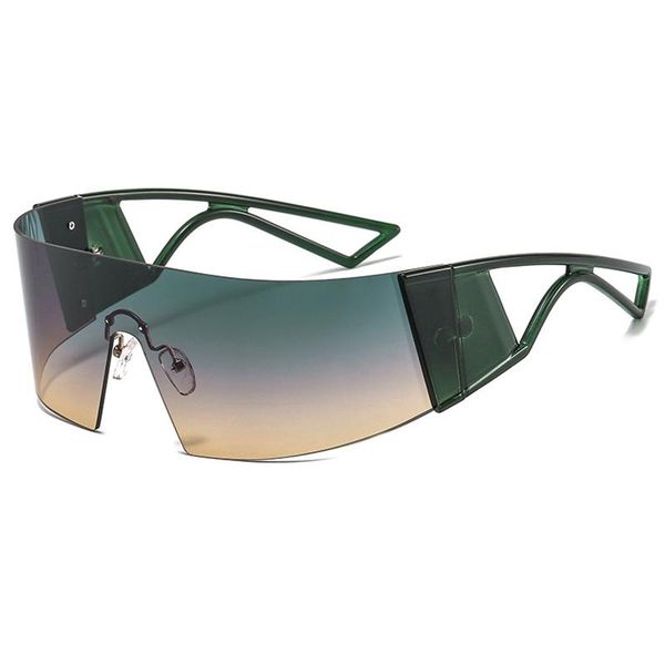 sunglasses fashion vintage oversized men women designer travel driving siamese rimless sun glasses uv400 goggle, White;black
sunglasses fashion vintage oversized men women designer travel driving siamese rimless sun glasses uv400 goggle, White;black