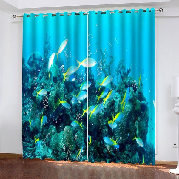 custom 3d curtain luxury window hd blue underwater world pattern living room bedroom blackout sun protection
custom 3d curtain luxury window hd blue underwater world pattern living room bedroom blackout sun protection
