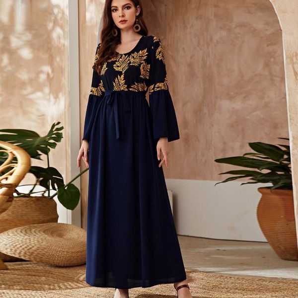 ethnic clothing muslim fashion women printed long-sleeved casual lace-up dress prom dresses abaya turkey european vestido, Red
ethnic clothing muslim fashion women printed long-sleeved casual lace-up dress prom dresses abaya turkey european vestido, Red