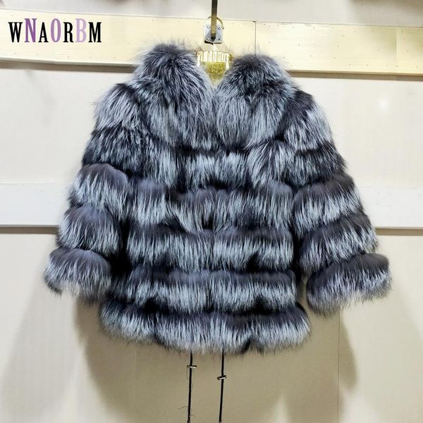 women's fur & faux genuine jacket real natural raccoon silver hoodie winter warm clothing length 60 cm, Black
women's fur & faux genuine jacket real natural raccoon silver hoodie winter warm clothing length 60 cm, Black
