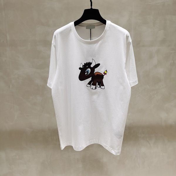 europe spring summer paris year of the ox two sides print tshirt fashion men women short sleeve t shirt casual streetwear cotton tee, White;black
europe spring summer paris year of the ox two sides print tshirt fashion men women short sleeve t shirt casual streetwear cotton tee, White;black