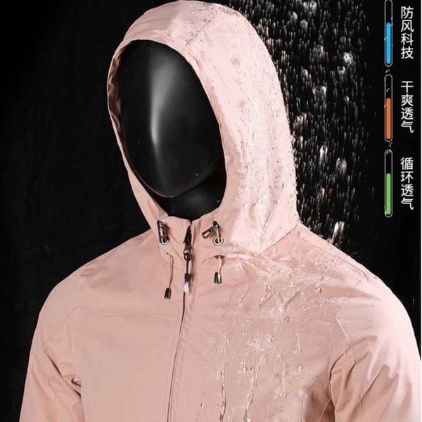 women's jackets casual jacket with hood waterproof coat breathable tourism mountain windbreaker female outdoor clothing, Black;brown
women's jackets casual jacket with hood waterproof coat breathable tourism mountain windbreaker female outdoor clothing, Black;brown