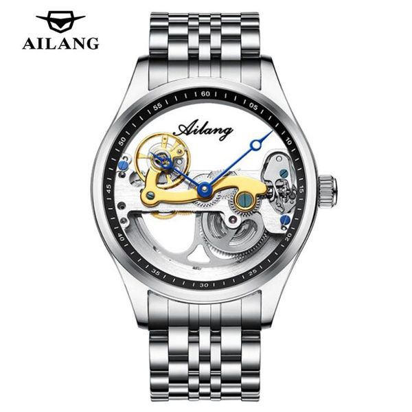 wristwatches genuine ailang men's sports watch hollow machinery brand leather trend stainless steel waterproof 2021, Slivery;brown
wristwatches genuine ailang men's sports watch hollow machinery brand leather trend stainless steel waterproof 2021, Slivery;brown