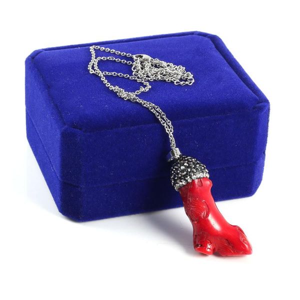pendant necklaces exquisite necklace natural coral branch for women lady romantic gifts, Silver
pendant necklaces exquisite necklace natural coral branch for women lady romantic gifts, Silver
