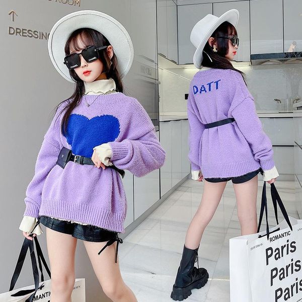 pullover 2021 spring autumn girls heart pattern roun neck sweater children clothes kids casual mid-length knitted 5-16y, Blue
pullover 2021 spring autumn girls heart pattern roun neck sweater children clothes kids casual mid-length knitted 5-16y, Blue