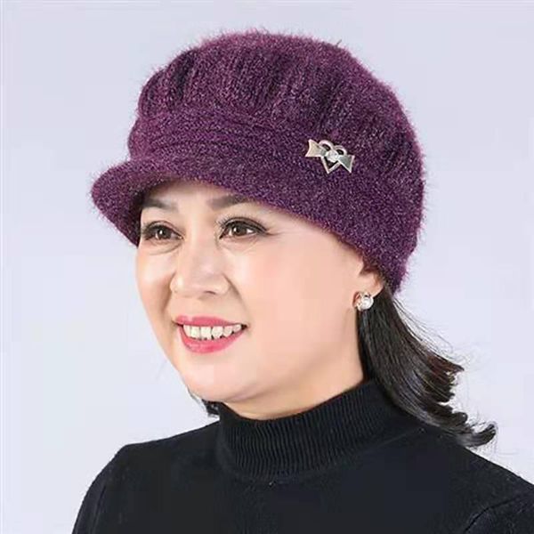 beanie/skull caps middle-aged elderly hats acrylic yarn light woolen women winter warm mother the in plus velvet granny, Blue;gray
beanie/skull caps middle-aged elderly hats acrylic yarn light woolen women winter warm mother the in plus velvet granny, Blue;gray