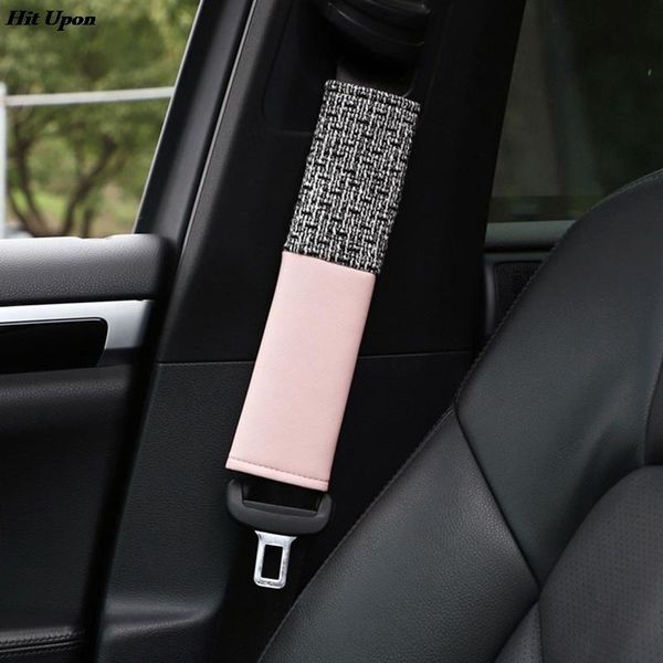 safety belts & accessories soft leather embossed seat belt shoulder pads to protect the driver's shoulders car cover decoration
safety belts & accessories soft leather embossed seat belt shoulder pads to protect the driver's shoulders car cover decoration