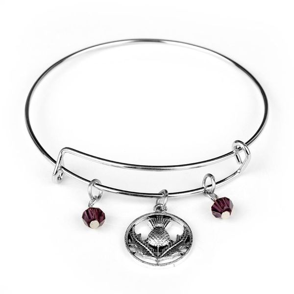 link, chain women accessories scotland thistle bangles bracelets for gifts adjustable bracelet wristbands, Black
link, chain women accessories scotland thistle bangles bracelets for gifts adjustable bracelet wristbands, Black