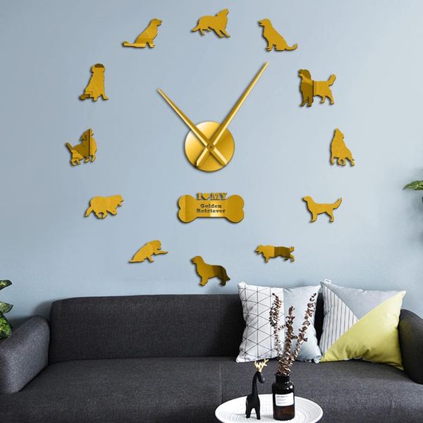 wall clocks golden retriever dog silent quartz diy clock self adhesive watch fashion home decor mirror
wall clocks golden retriever dog silent quartz diy clock self adhesive watch fashion home decor mirror