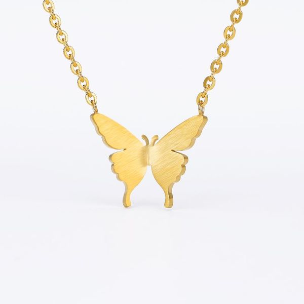 pendant necklaces 2021 dainty butterfly charm for women girl animal jewelry stainless steel chain necklace choker children gifts, Silver
pendant necklaces 2021 dainty butterfly charm for women girl animal jewelry stainless steel chain necklace choker children gifts, Silver