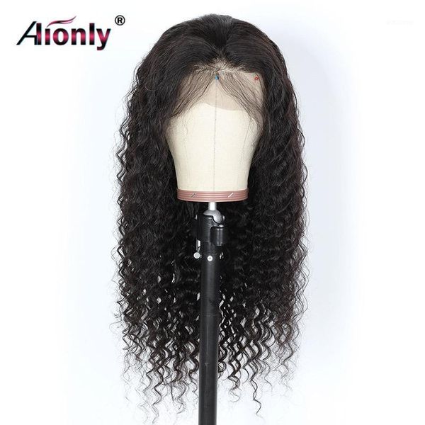 alionly deep wave t part lace wig 13x4x1 transparent brazilian remy hair human wigs for women 150 density1, Black;brown
alionly deep wave t part lace wig 13x4x1 transparent brazilian remy hair human wigs for women 150 density1, Black;brown