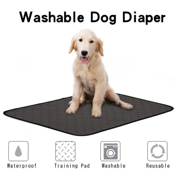 reusable diapers for dog urine absorbent mat water absorbency diaper sleeping bed small puppy training pads kennels & pens 
reusable diapers for dog urine absorbent mat water absorbency diaper sleeping bed small puppy training pads kennels & pens