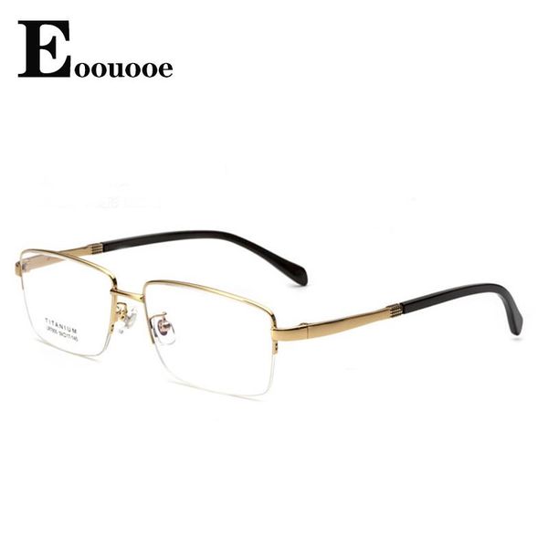 fashion sunglasses frames pure titanium glasses frame acetic acid business eyeglasses men half optical eyewear retro optics, Black
fashion sunglasses frames pure titanium glasses frame acetic acid business eyeglasses men half optical eyewear retro optics, Black