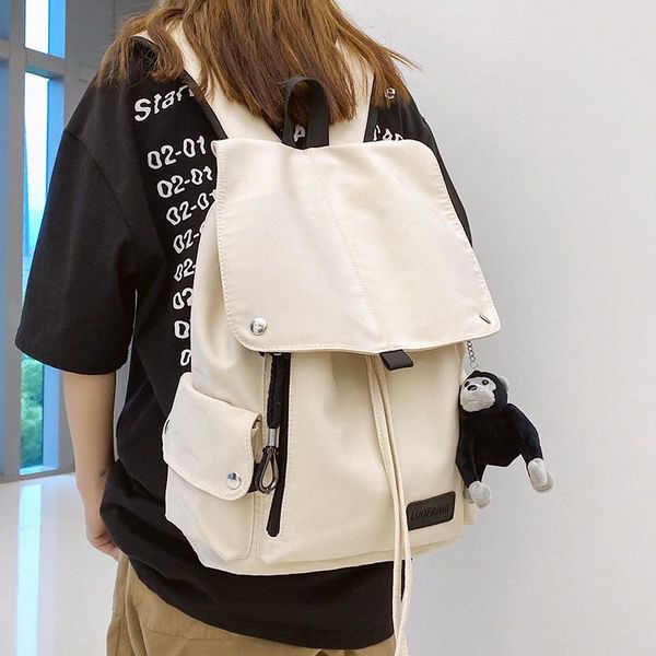 summer women's backpack waterproof nylon fabric shoulder bag large capacity simple style travel casual mochila
summer women's backpack waterproof nylon fabric shoulder bag large capacity simple style travel casual mochila