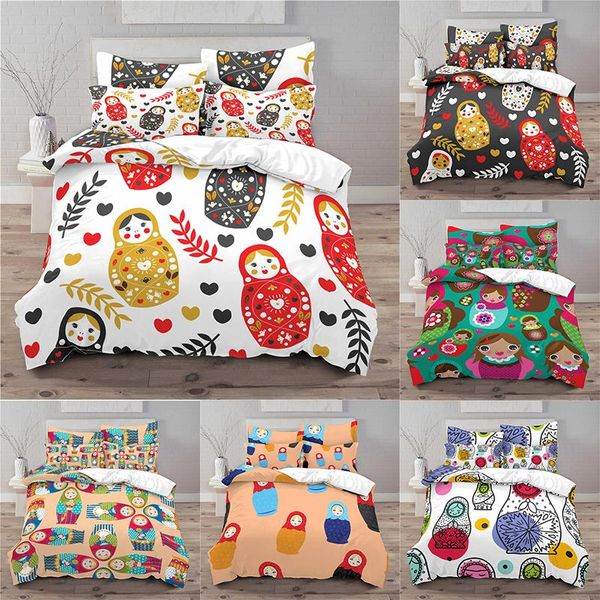 bedding sets home textile luxury 3d matryoshka print 2/3pcs comfortable duvet cover pillowcase and king eu/us/au size
bedding sets home textile luxury 3d matryoshka print 2/3pcs comfortable duvet cover pillowcase and king eu/us/au size