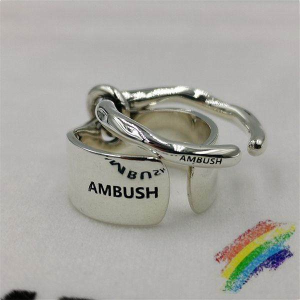 accessories sterling silver 4.5g ambush rings men women quality 2 linked together buckle ring engraved, Golden;silver
accessories sterling silver 4.5g ambush rings men women quality 2 linked together buckle ring engraved, Golden;silver