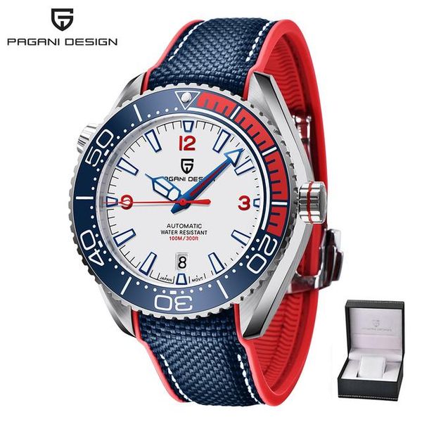 wristwatches pagani design men's mechanical wristwatch sports waterproof watch for men sapphire glass automatic watches relogio masculi, Slivery;brown
wristwatches pagani design men's mechanical wristwatch sports waterproof watch for men sapphire glass automatic watches relogio masculi, Slivery;brown