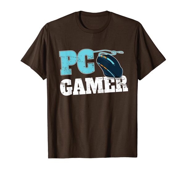 pc gamer t-shirt computer gaming gift for mouse gamers, White;black
pc gamer t-shirt computer gaming gift for mouse gamers, White;black
