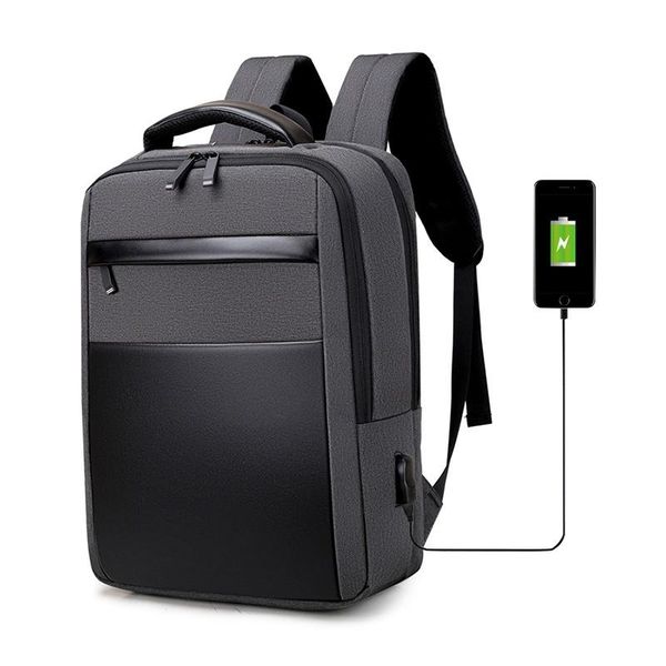 backpack men's business commuter usb rechargeable 15.6-inch computer bag travel
backpack men's business commuter usb rechargeable 15.6-inch computer bag travel