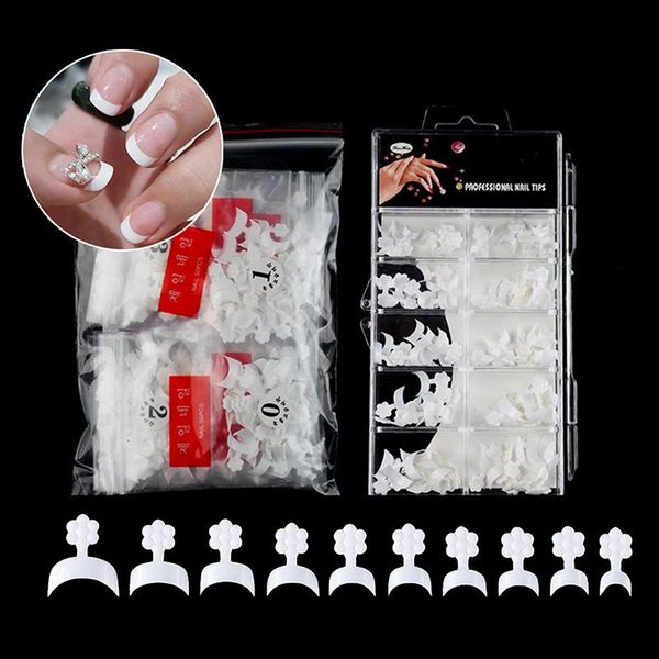 false nails 100pcs acrylic french nail tips short fake crescent shape white half cover artificial manicure salon tools, Red;gold
false nails 100pcs acrylic french nail tips short fake crescent shape white half cover artificial manicure salon tools, Red;gold