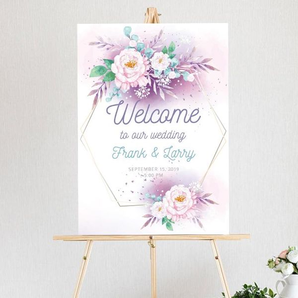 party decoration 1 pc custom name date engagement creative hand painted watercolor flower table card welcome sign for wedding
party decoration 1 pc custom name date engagement creative hand painted watercolor flower table card welcome sign for wedding