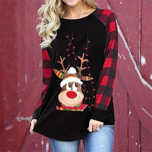 women's t-shirt in stock christmas women autumn long sleeve pullovers graphic tees xmas t-shirts femme ropa mujer year 2022#58, White
women's t-shirt in stock christmas women autumn long sleeve pullovers graphic tees xmas t-shirts femme ropa mujer year 2022#58, White