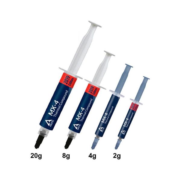 fans & coolings 2g 4g 8g 20g arctic thermal grease paste compound silicone conductive heatsink plaster for cpu gpu block cooling heat sink
fans & coolings 2g 4g 8g 20g arctic thermal grease paste compound silicone conductive heatsink plaster for cpu gpu block cooling heat sink