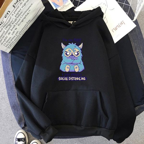 men's hoodies & sweatshirts social distancing cartoon men sweatshirt fashion fleece warm autumn winter streetwear harajuku anime hooded, Black
men's hoodies & sweatshirts social distancing cartoon men sweatshirt fashion fleece warm autumn winter streetwear harajuku anime hooded, Black