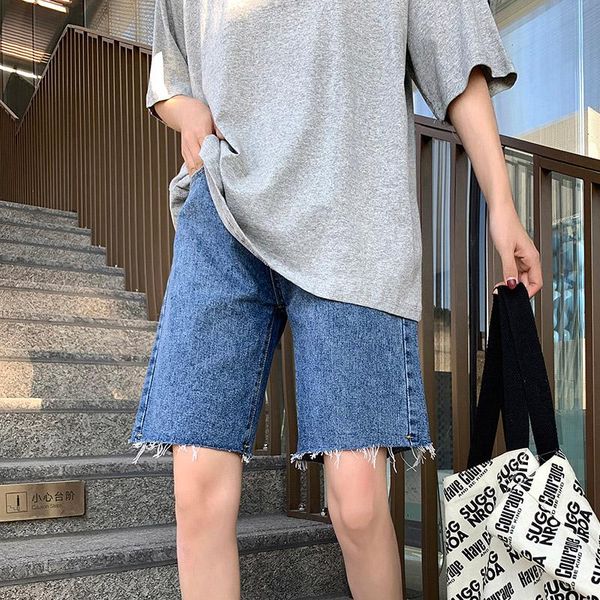 women casual fashion comfortable versatile denim ladie knee lenght pants vintage jeans girls temperament solid short trousers women's, Blue
women casual fashion comfortable versatile denim ladie knee lenght pants vintage jeans girls temperament solid short trousers women's, Blue