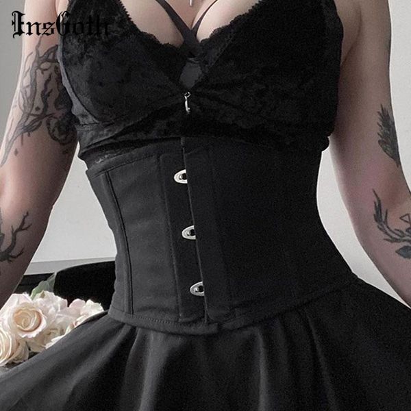 belts insgoth punk gothic black corset harajuku skinny waist trainer streetwear grunge shaper vintage goth aesthetic accessories, Black;brown
belts insgoth punk gothic black corset harajuku skinny waist trainer streetwear grunge shaper vintage goth aesthetic accessories, Black;brown