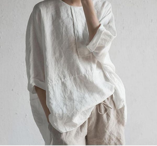 women's t-shirt women casual basic summer cotton linen tee shirt half sleeve plus size s-5xl, White
women's t-shirt women casual basic summer cotton linen tee shirt half sleeve plus size s-5xl, White