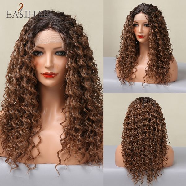 long brown bob curly lace front wigs for women kinky curly lace frontal synthetic wigs with baby hair heat resistant, Black
long brown bob curly lace front wigs for women kinky curly lace frontal synthetic wigs with baby hair heat resistant, Black