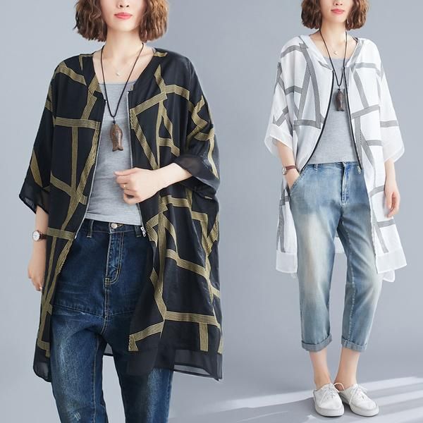 women's jackets big size summer women fashion elegant striped bolero batwing lady female plus large sun protection thin outwear jacket, Black;brown
women's jackets big size summer women fashion elegant striped bolero batwing lady female plus large sun protection thin outwear jacket, Black;brown