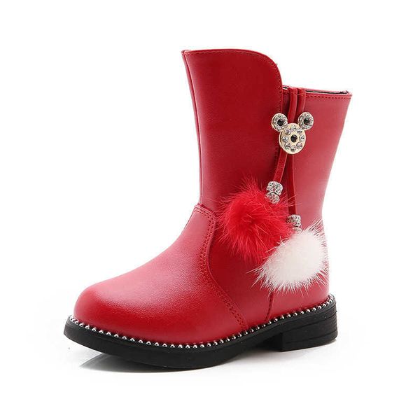 children's boots new fashion martin winter warm knee cotton non-slip casual princess shoes leather plus velvet shoe designer classic lu, Black
children's boots new fashion martin winter warm knee cotton non-slip casual princess shoes leather plus velvet shoe designer classic lu, Black