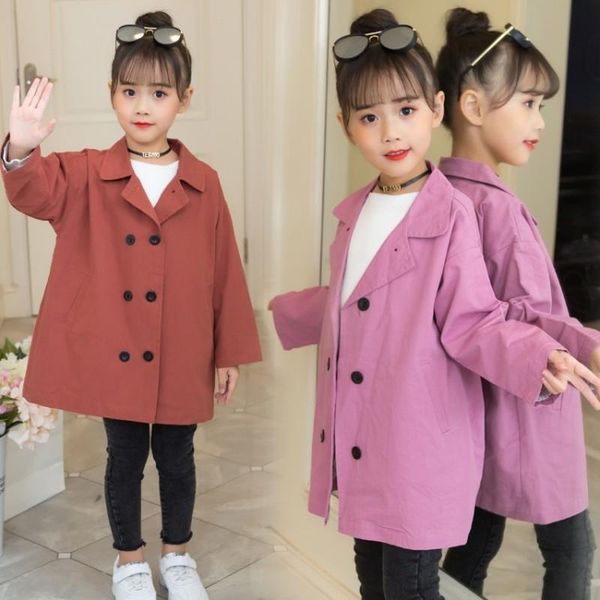 autumn girls trench coat kids windbreaker solid clothes baby coats children clothing teen jacket korean for boy outerwear, Blue;gray
autumn girls trench coat kids windbreaker solid clothes baby coats children clothing teen jacket korean for boy outerwear, Blue;gray