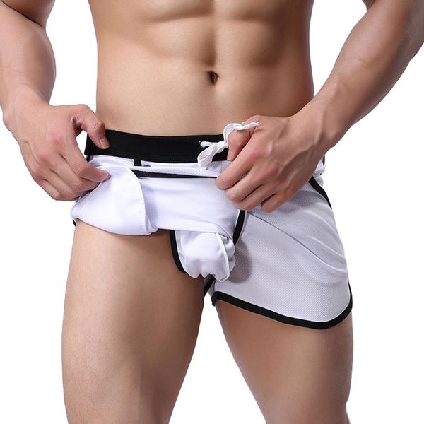 men's shorts casual loose comfy elastic waist drawstring quick drying pockets boys beach holiday trunks summer clothing, White;black
men's shorts casual loose comfy elastic waist drawstring quick drying pockets boys beach holiday trunks summer clothing, White;black