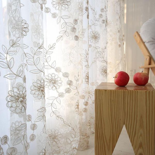 high-grade white embroidery flower screens european style voile tulle sheer curtains for bedroom living room windows drapes #4 curtain
high-grade white embroidery flower screens european style voile tulle sheer curtains for bedroom living room windows drapes #4 curtain