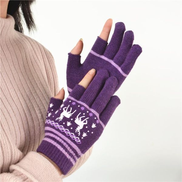 five fingers gloves show two wool elk women' christmas gift blue purple black gray warmth female lady girl fall winter, Blue;gray
five fingers gloves show two wool elk women' christmas gift blue purple black gray warmth female lady girl fall winter, Blue;gray