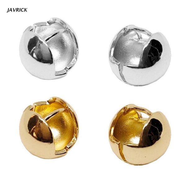 hoop & huggie minimalism gold silver plating ball stud earrings simple round for women fashion jewelry, Golden;silver
hoop & huggie minimalism gold silver plating ball stud earrings simple round for women fashion jewelry, Golden;silver