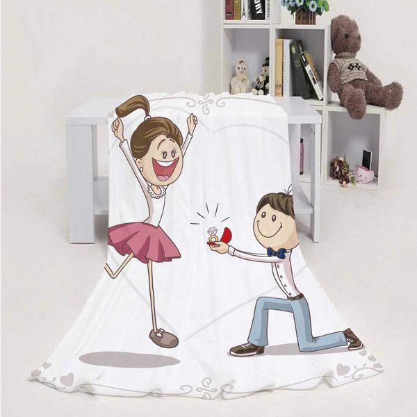 marriage proposalcartoon cartoon of a cute young man proposing to very happy bride-to-be,blanket throw super soft m cozy velvet
marriage proposalcartoon cartoon of a cute young man proposing to very happy bride-to-be,blanket throw super soft m cozy velvet