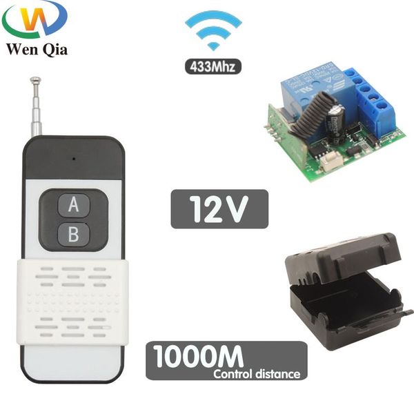 smart home control 433 mhz wireless remote switch1000m distance 12v 1ch relay receiver module transmitter electronic lock
smart home control 433 mhz wireless remote switch1000m distance 12v 1ch relay receiver module transmitter electronic lock