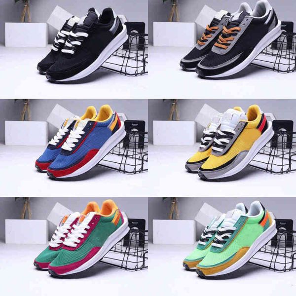 2021 mens running sports shoes fashion ldv waffle women waffle racer black white nylon summit multi pine green trainers varsity sneakers d06
2021 mens running sports shoes fashion ldv waffle women waffle racer black white nylon summit multi pine green trainers varsity sneakers d06