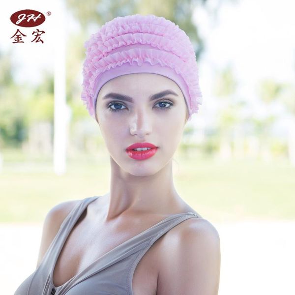 beautiful woman swimming cap 8 colors long hair sports hat adults beauties sporty swim pool lotus leaf caps
beautiful woman swimming cap 8 colors long hair sports hat adults beauties sporty swim pool lotus leaf caps